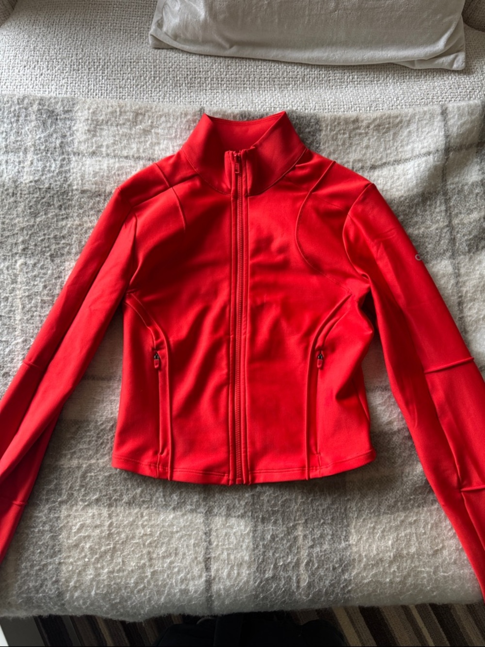 Alo Red Zip Jacket